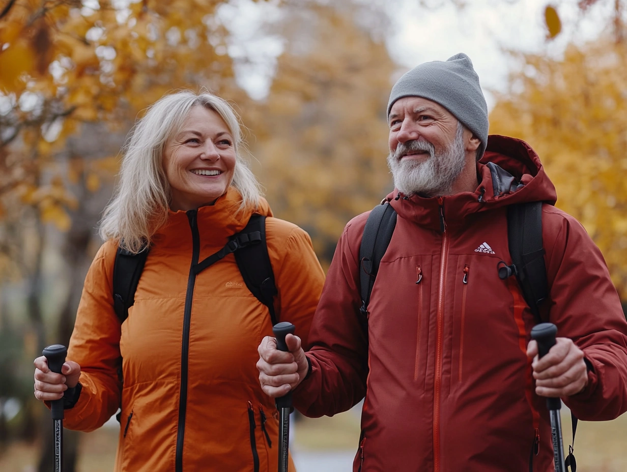 Скандинавська ходьба для пенсіонерів